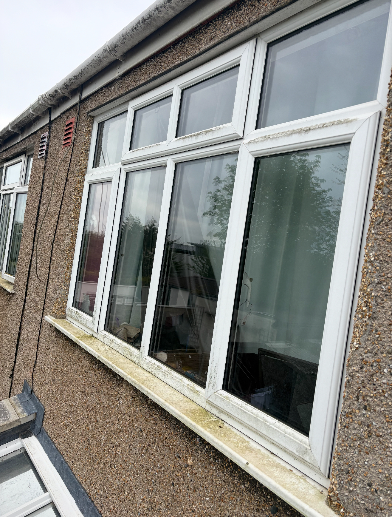 Window Cleaning — before